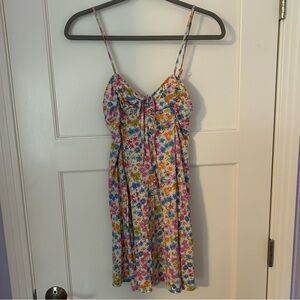 American Eagle Colorful Floral Summer Dress